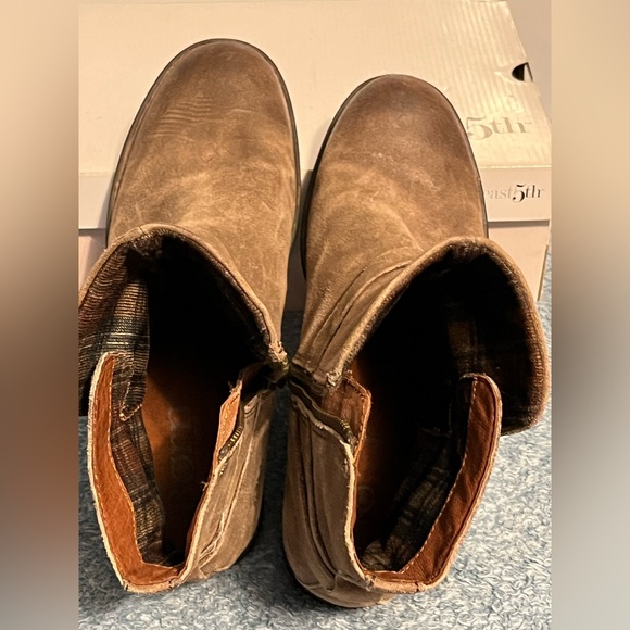 Born Brown Ankle Boots with Buckle Detail women’s size 9M - Picture 9 of 12